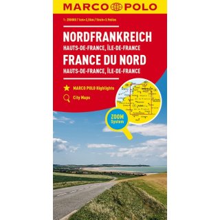 Hauts-de-France, Île-de-France 1:250 000