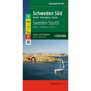 Schweden 01 S&uuml;d 1: 250 000