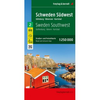 Schweden 02 Sdwest 1:250 000