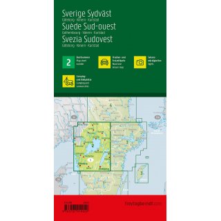 Schweden 02 S�dwest 1:250 000