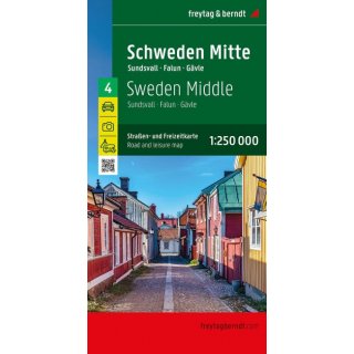 Schweden 04 Mitte 1:250 000