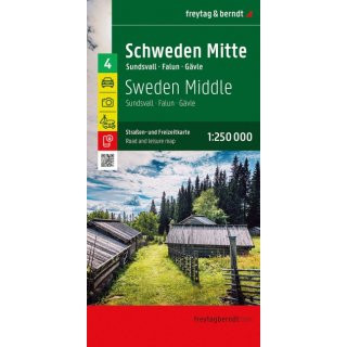 Schweden 04 Mitte 1:250 000