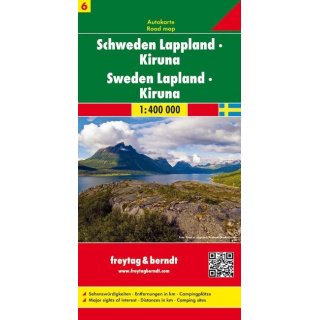 Schweden 06 Lappland 1: 400 000