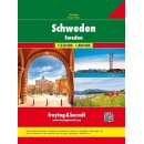 Schweden, Autoatlas 1:250.000 - 1:400.000