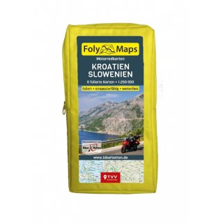 Motorradkarten Kroatien Slowenien
