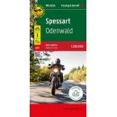 Spessart - Odenwald, Motorradkarte 1:200.000