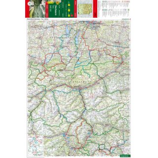 Oberbayern - Tirol - Sdtirol, Motorradkarte 1:250.000