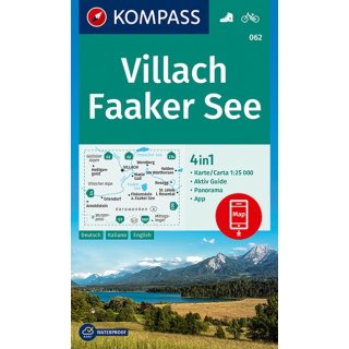 WK  062 Villach, Faaker See 1:25000
