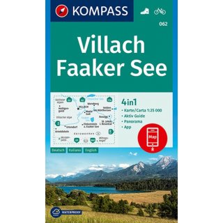 WK 062 Villach, Faaker See 1:25000