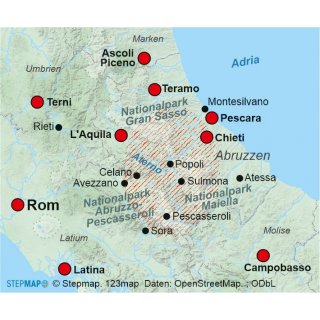 Abruzzen - 24 Tageswanderungen