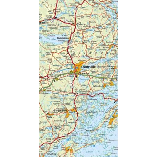 Sd-Schweden (Ost) 1:250.000