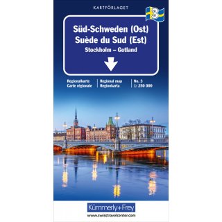 Schweden S�dost  1:250.000, Blatt 3