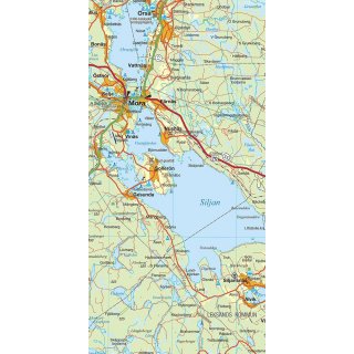 Mittel-Schweden 1:250.000