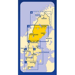 Nord-Schweden (Sd) 1:400.000