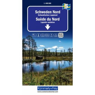 Schweden Nord 1:400.000 Blatt 5