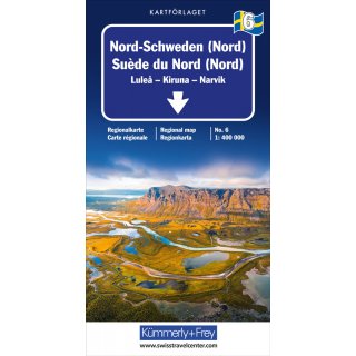 Nord-Schweden (Nord) 1:400.000