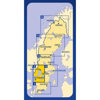 Sd-Schweden (West) 1:250.000