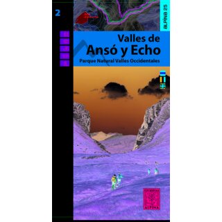 Valles de Ansó y Echo 1:25.000