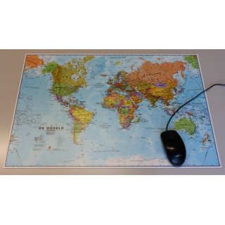 Welt politisch Schreibunterlage, Mousepad