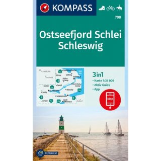 WK 708 Ostseefjord Schlei, Schleswig 1:35000