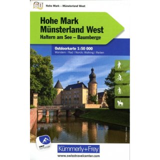 Hohe Mark - Mnsterland West 1:50 000