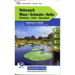 Naturpark Maas - Schwalm - Nette 1:50 000