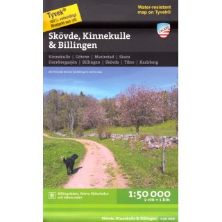 Skvde, Kinnekulle & Billingen 1:50.000