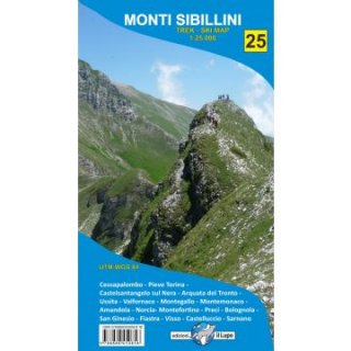 25 Monti Sibillini 1:25.000