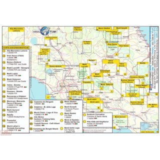 25 Monti Sibillini 1:25.000