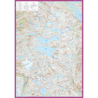 Sarek & Padjelanta 1:100.000