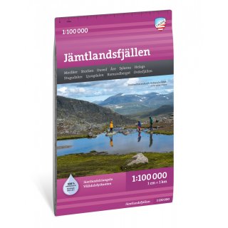 Jmtlandsfjllen 1:100.000