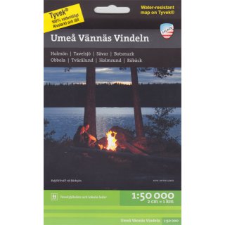 Ume, Vnns, Vindeln 1:50.000