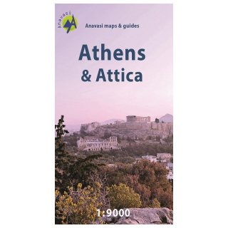 Athen & Attika 1:9.000 / 1:140.000
