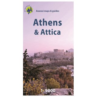 Athen & Attika 1:9.000 / 1:140.000