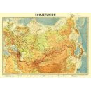 Historische Karte: SOWJETUNION 1951 (gerollt)