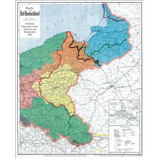 DEUTSCHES REICH - Provinzen Ostpreuen, Westpreuen, Posen und Schlesien nach dem 28. Juni 1919