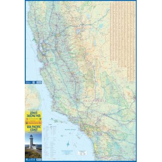 USA Pacific Coast 1:1.000.000