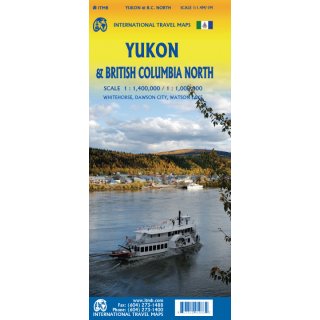 Yukon & British Columbia North 1:1.400.000 / 1:1.000.000