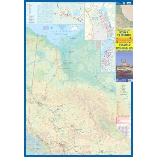 Yukon & British Columbia North 1:1.400.000 / 1:900.000