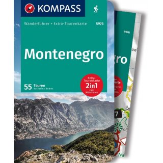 KOMPASS Wanderfhrer 5976 Montenegro