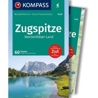 KOMPASS Wanderfhrer 5429 Zugspitze, Werdenfelser Land