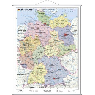 Deutschland, politisch, 1:1.000.000