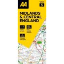 Midlands & Central England 1:200.000