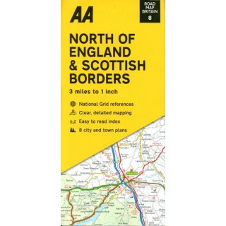 North of England & Scottish Borders 1:200 000