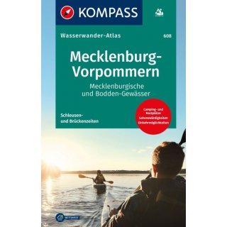 Wasserwanderatlas 608 Mecklenburg-Vorpommern