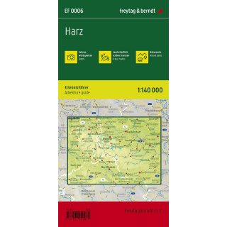 Harz, Erlebnisf�hrer 1:140.000