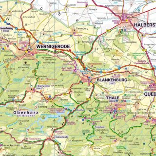 Harz, Erlebnisf�hrer 1:140.000