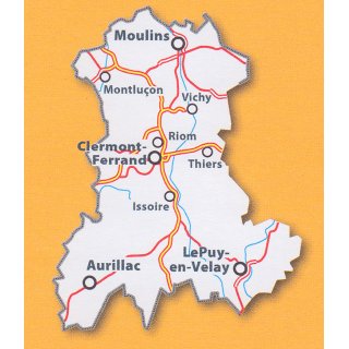 Auvergne 1:200.000