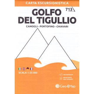 713 Golfo del Tigullio 1:25.000