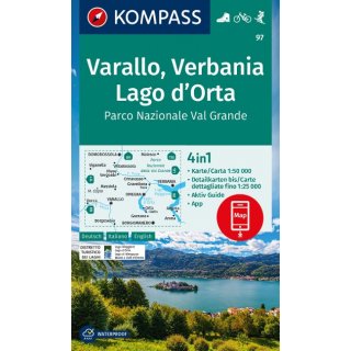 WK   97 Varallo, Verbania, Lago dOrta 1:50.000